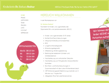 Tablet Screenshot of meine-kinderaerztin.at